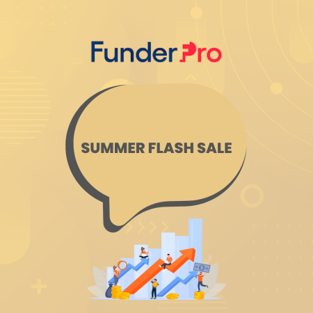 FunderPro Summer Flash Sale: 20% Off Challenges + 90% Profit Split