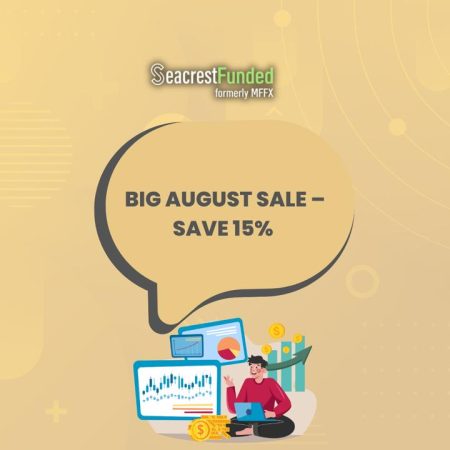SeacrestFunded August Promotion: 15% OFF All Accounts 