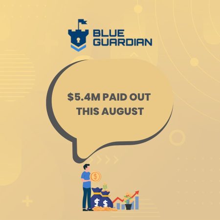 Blue Guardian Reports $5.48M in Trader Payouts for August